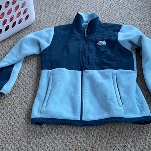 Light Blue North Face Jacket